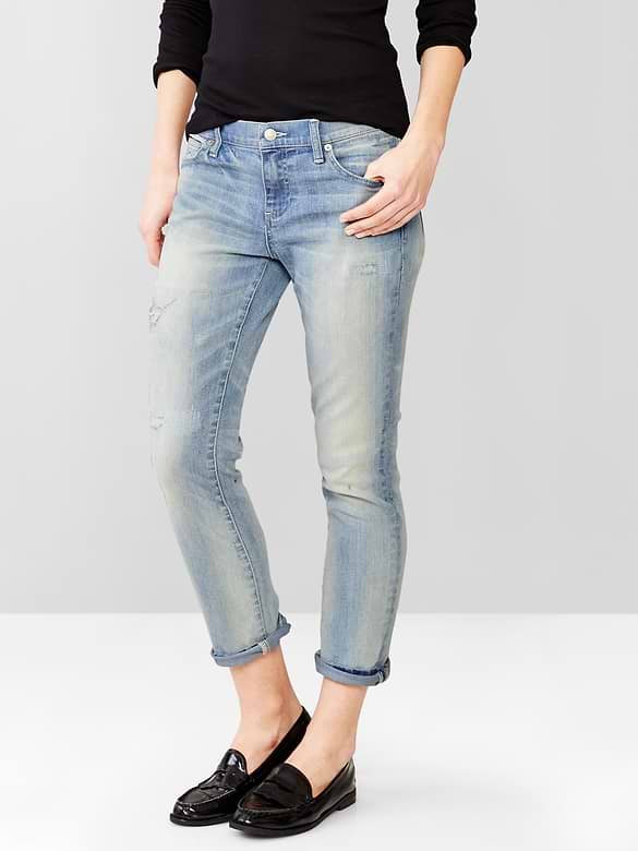 1969 destructed girlfriend jeans