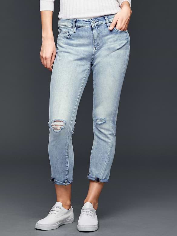 1969 light destructed girlfriend jean