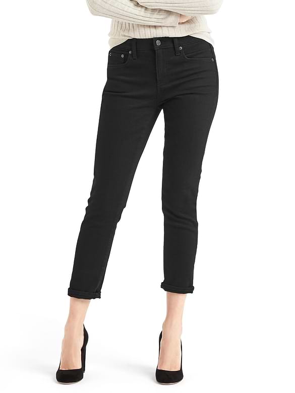 Mid rise best girlfriend jeans