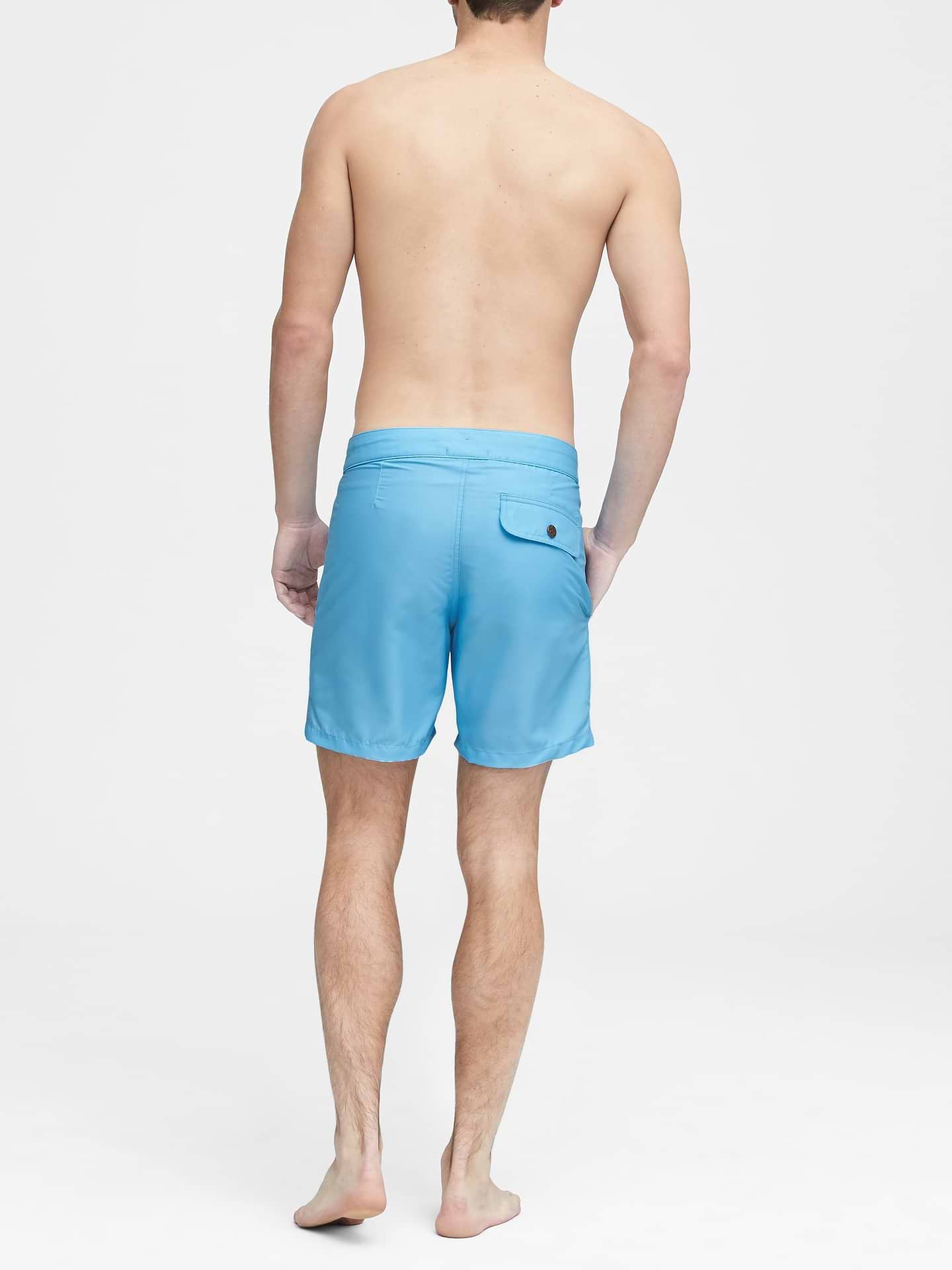 Image number 3 showing, Solid Swim Short by retromarine