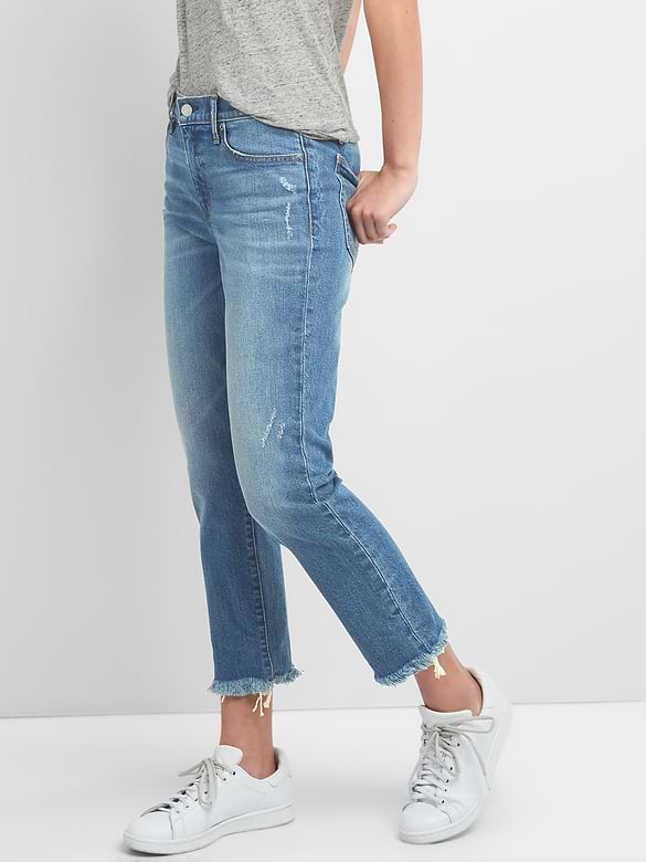 Washwell Mid Rise Best Girlfriend Jeans