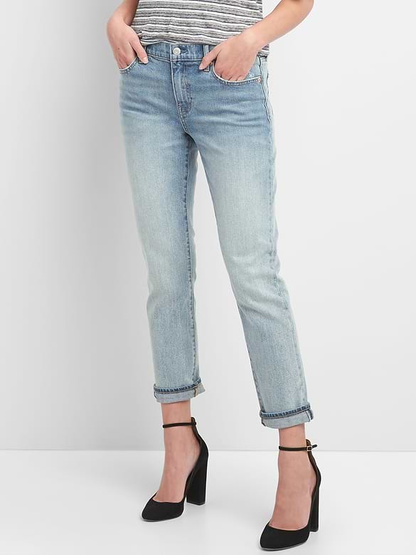 Washwell Mid Rise Best Girlfriend Jeans