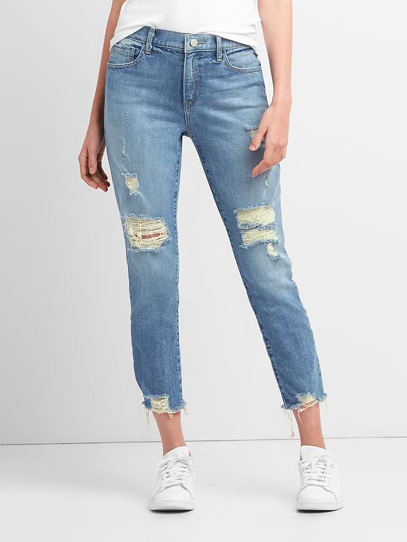 Mid Rise Best Girlfriend Jeans
