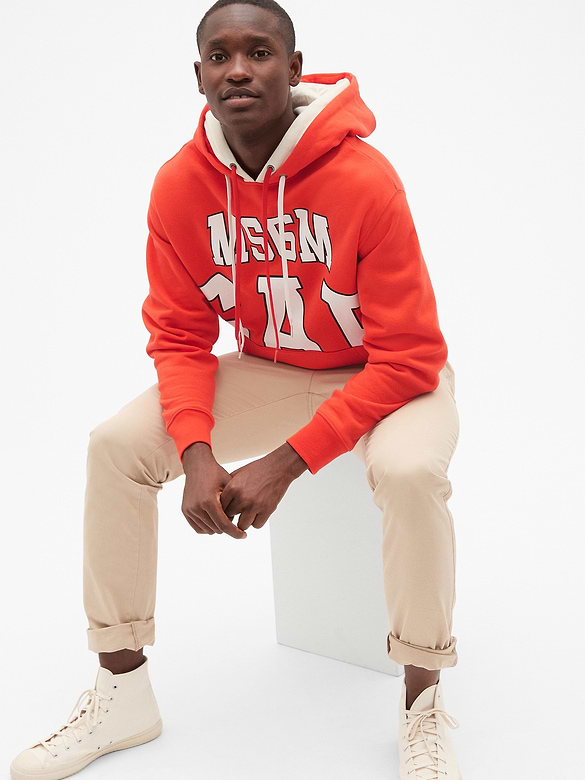 Gap + GQ MSGM Pullover Hoodie