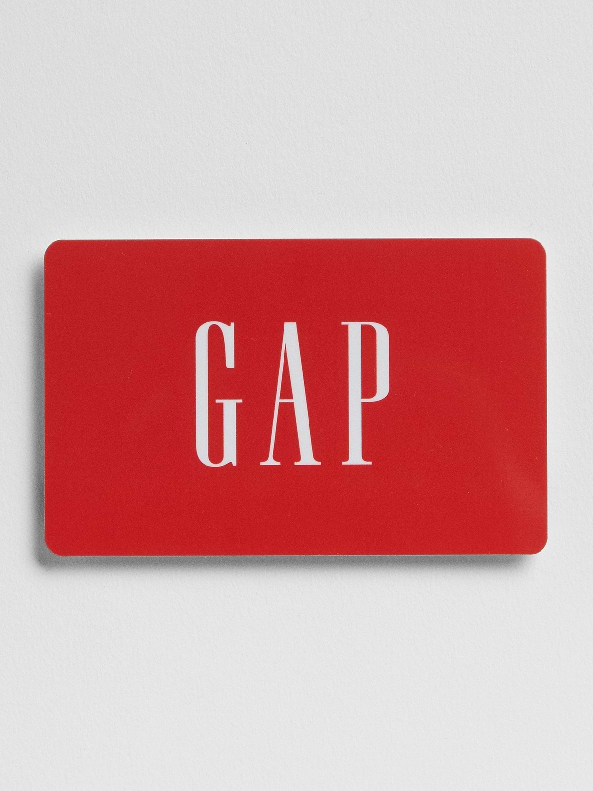 Image 1 of 1, A gift card is the perfect gift that always fits for any special celebration and can be spent at Gap as well as Athleta, Old Navy, Banana Republic, Banana Republic Factory or Gap Factory – in-stores and online., Gift cards are shipped on their own and shipping is free., Need it now? Check out eGift Cards for immediate delivery to your loved ones and more ways to customize., Purchases will be deducted from this gift card until the value reaches zero. No expiration date or service fees apply. Not redeemable for cash unless required by law., CAUTION: Gift cards are for gifts, NOT payment. Be wary of any requests for payment via gift cards. If you suspect you have been the victim of a gift card scam, contact authorities. For New Jersey residents only, see here for additional guidance: DCA Model Notice Gift Card Warning, Product #000173