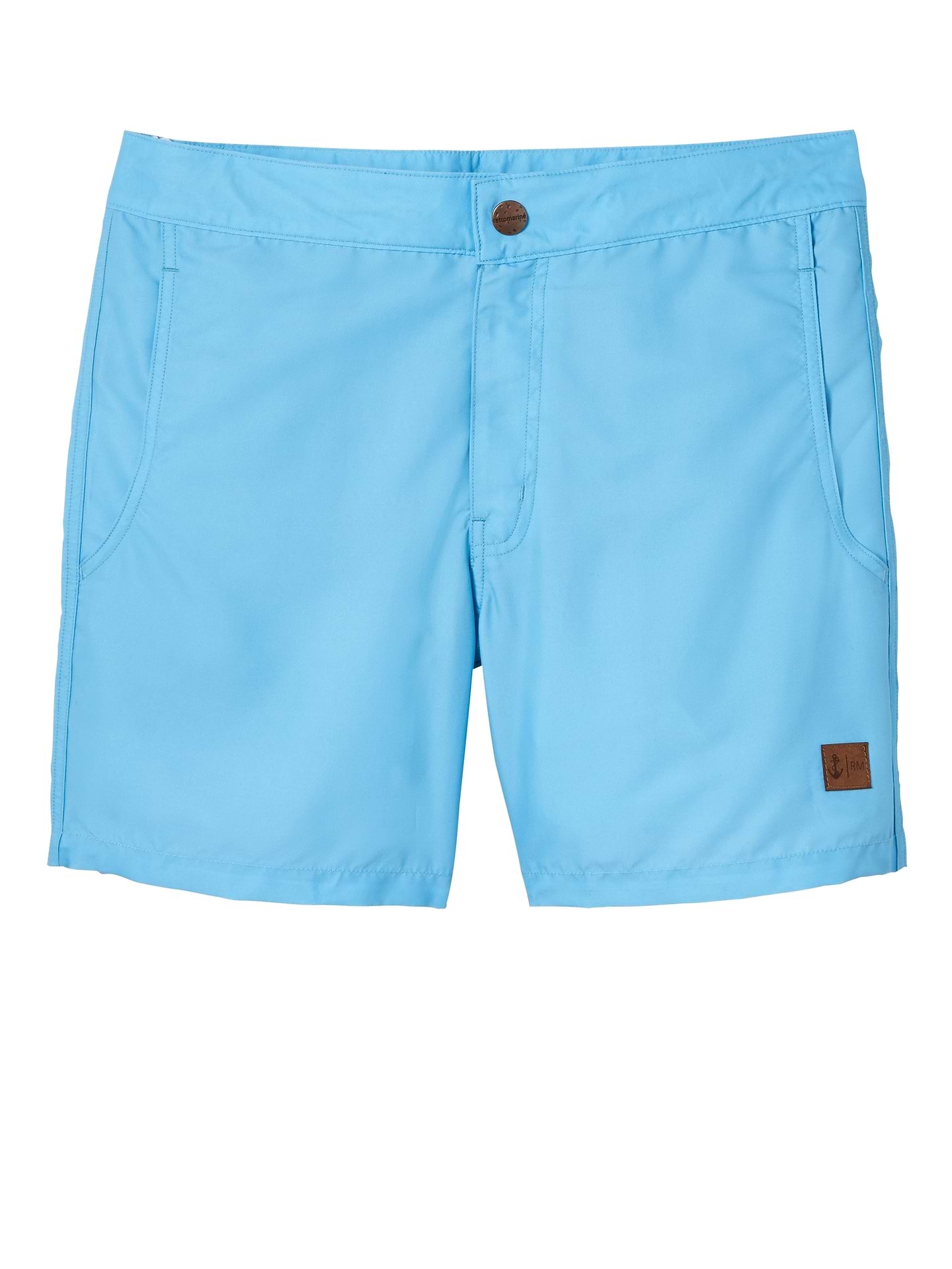 Image number 1 showing, Solid Swim Short by retromarine