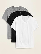 Image number 1 showing, Go-Dry V-Neck T-Shirt 3-Pack
