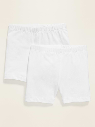 Image number 1 showing, 2-Pack Biker Shorts for Toddler Girls