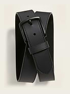 Image number 1 showing, Faux-Leather Belt