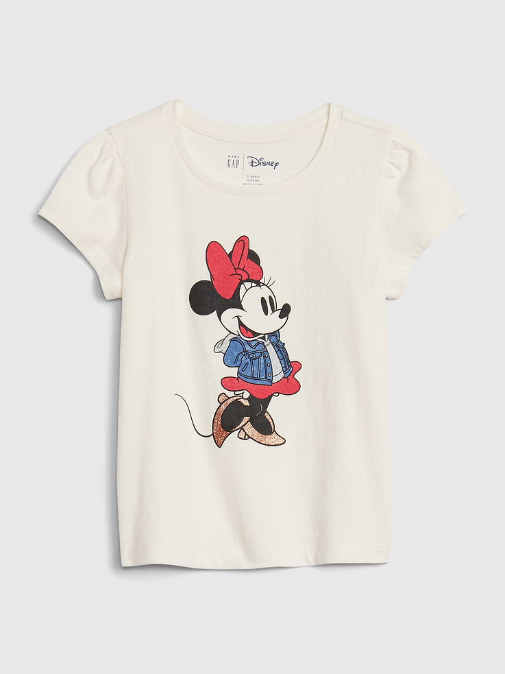 Image number 1 showing, Gap × Disney Baby & Toddler Minnie Mouse Graphic T-Shirt