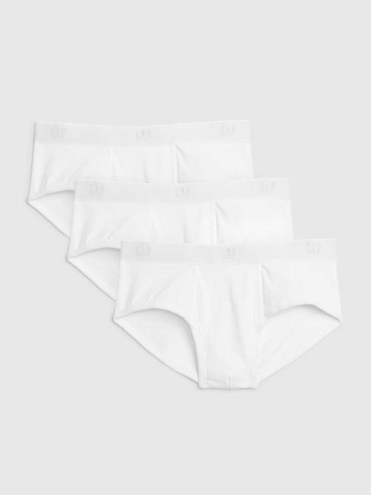 Image number 1 showing, Basic Briefs (3-Pack)