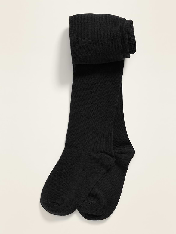 Collant en tricot doux uni pour toute-petite fille et bébé