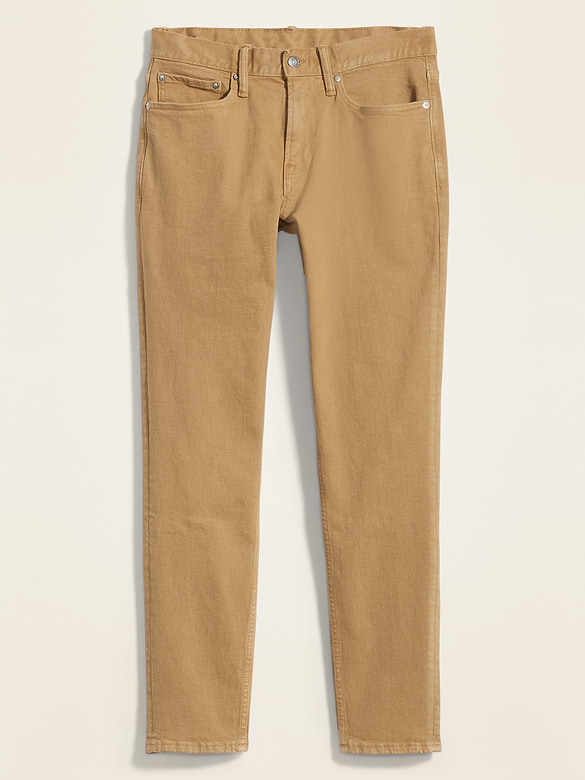 Relaxed Slim Taper Built-In Flex Garment-Dyed Jeans