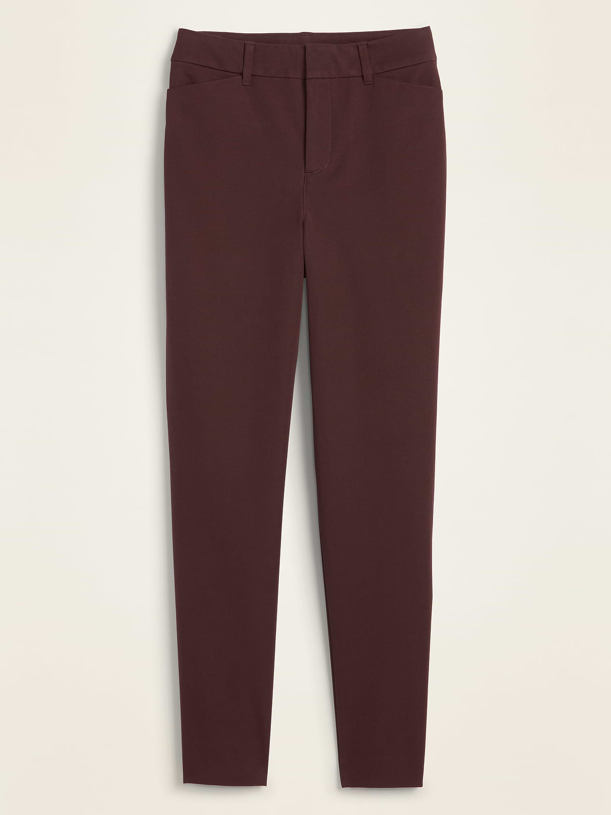 Image number 1 showing, High-Waisted Pixie Straight Pants