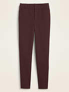 Image number 1 showing, High-Waisted Pixie Straight Pants