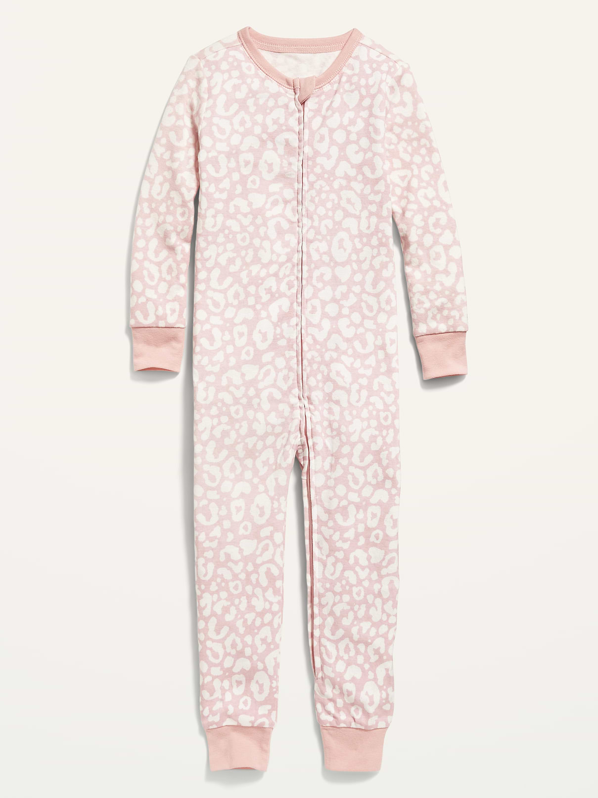 Image number 1 showing, Unisex Snug-Fit 2-Way-Zip Printed Pajama One-Piece for Toddler & Baby