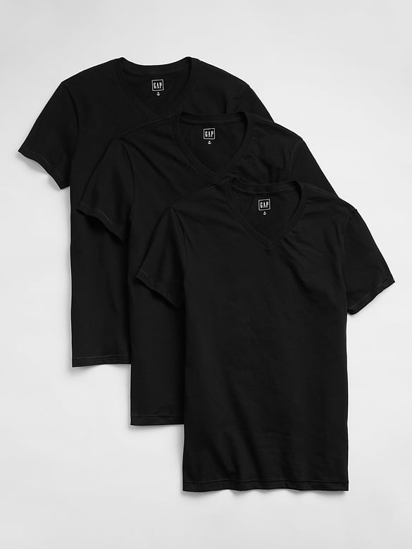 V-Neck T-Shirt (3-Pack)