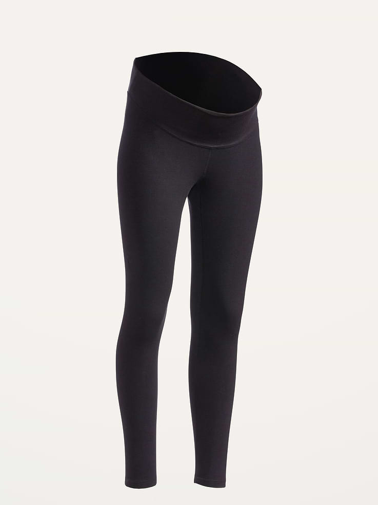 Image number 1 showing, Maternity Rollover-Panel 360° Stretch Super-Skinny Jeans