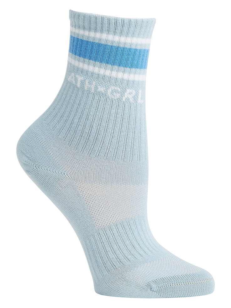 Image number 2 showing, Athleta Girl Everyday Crew Sock 3-Pack