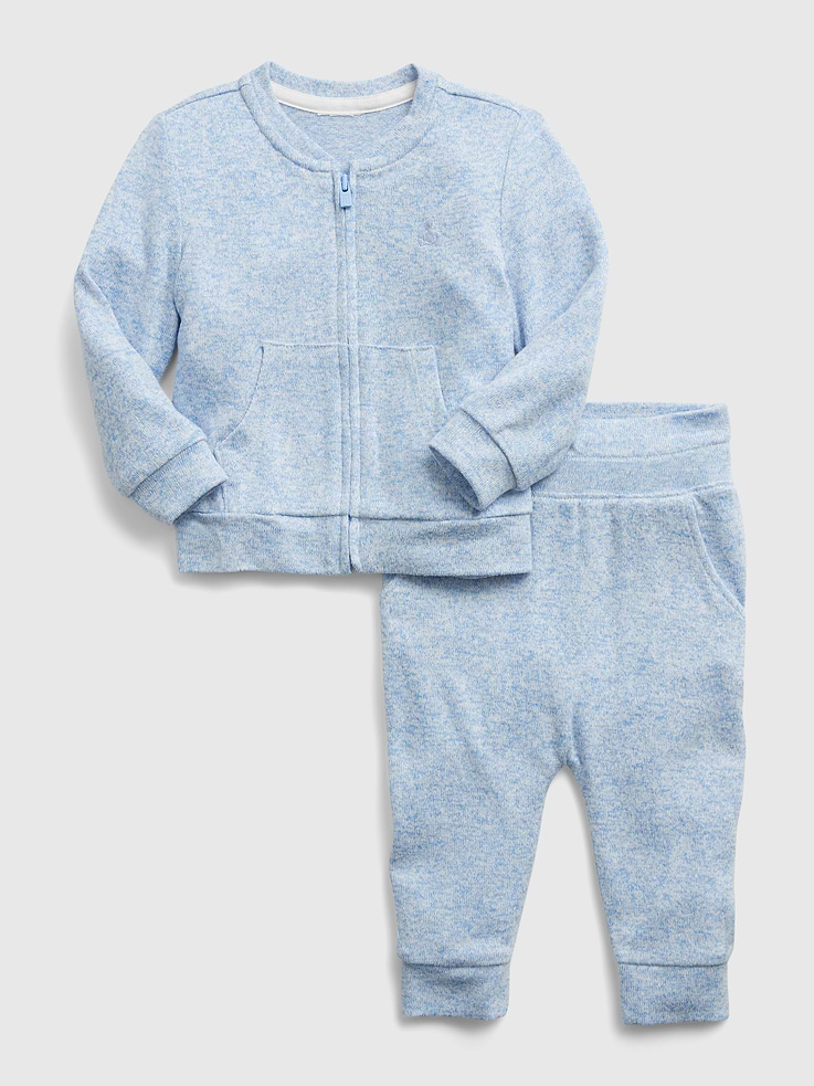 Image number 1 showing, Baby Softspun Outfit Set