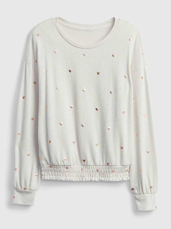 Kids Softspun Smocked T-Shirt
