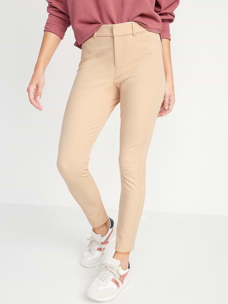 Image 5 of 6, High-Waisted Pixie Skinny Ankle Pants