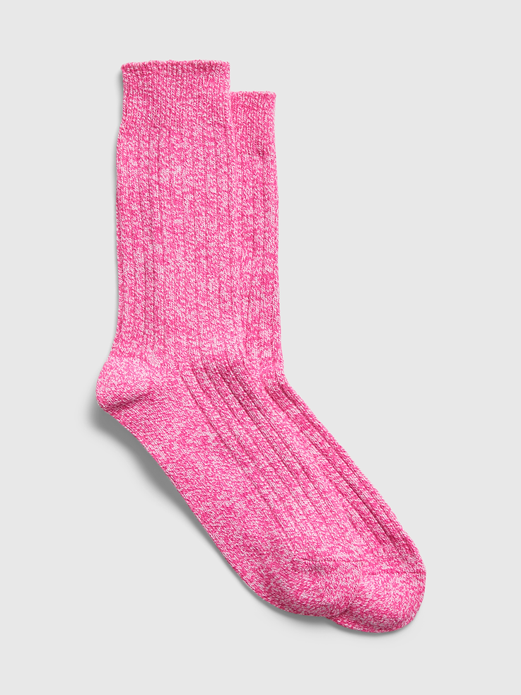 Image number 1 showing, Marled Boot Socks