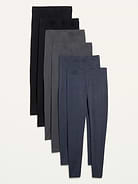 Image number 1 showing, High-Waisted Fashion Layering Leggings 6-Pack