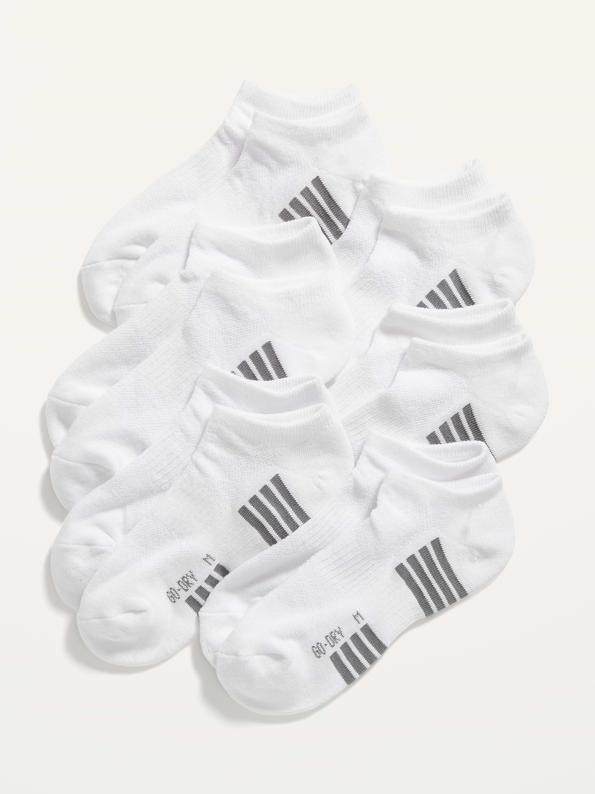 Image number 1 showing, Go-Dry Ankle Socks 6-Pack for Boys