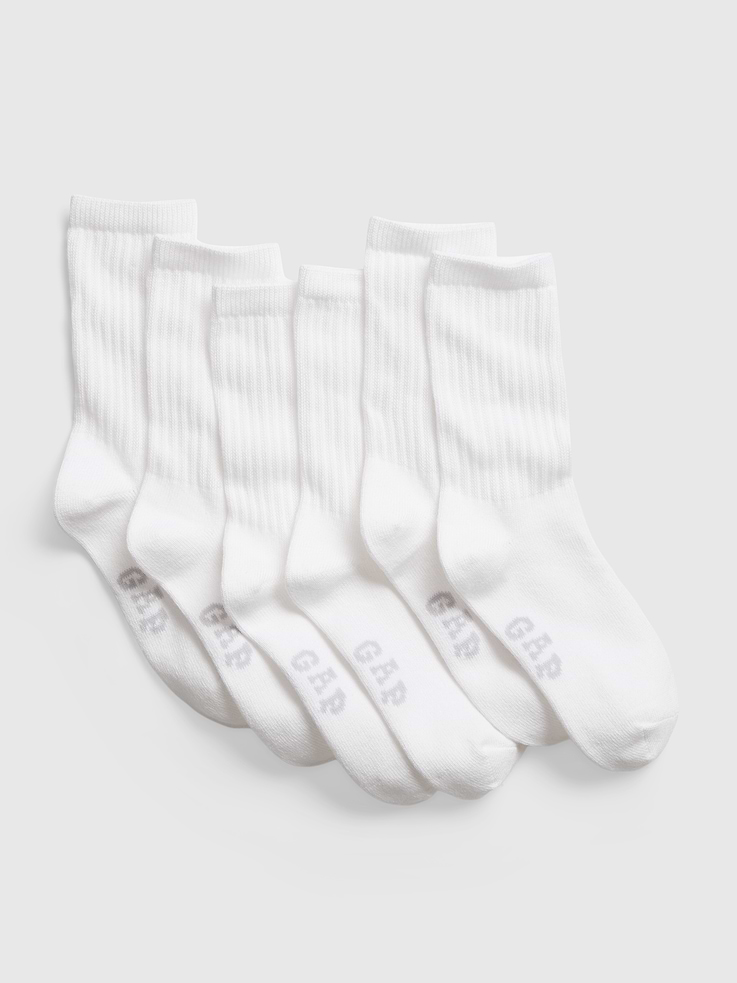 Image number 1 showing, Kids Crew Socks ( 3-Pack)