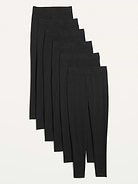Image number 1 showing, High-Waisted Fashion Layering Leggings 6-Pack