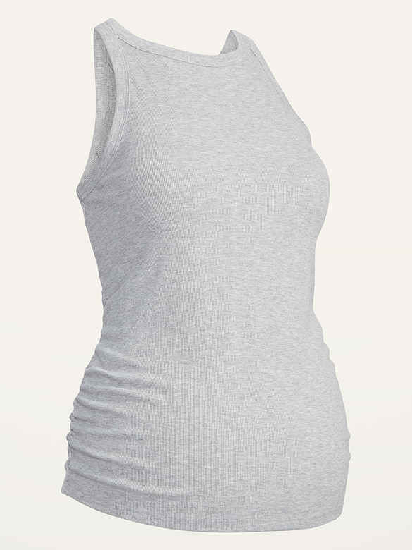 Maternity UltraLite Rib-Knit Racerback Tank Top