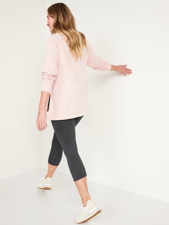 Maternity Full Panel Cropped Leggings