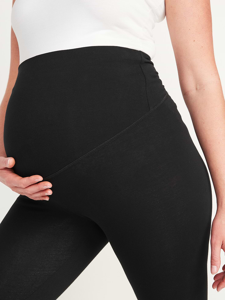 Image number 5 showing, Maternity Full-Panel Leggings