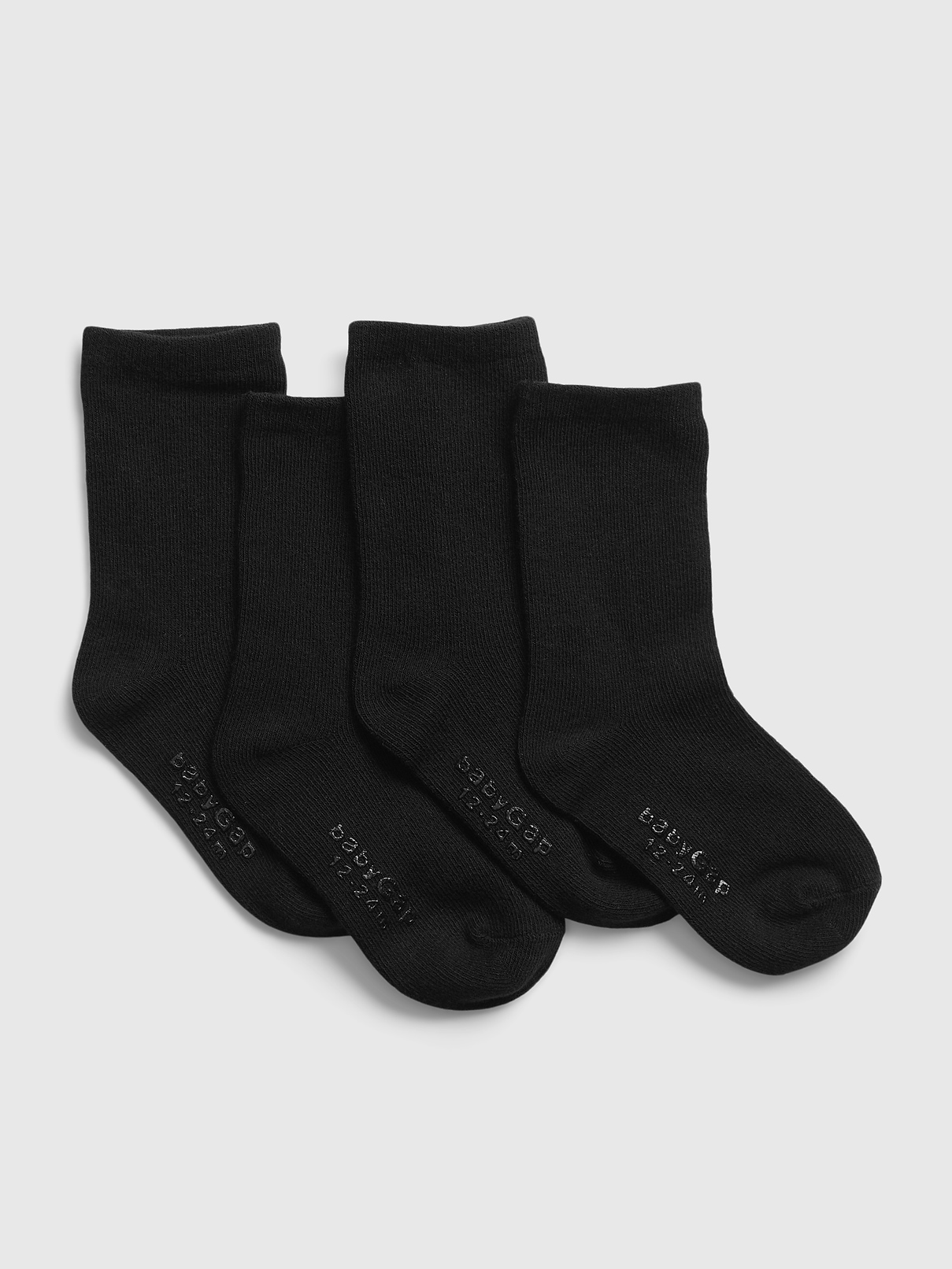 Toddler Crew Socks (4-Pack)