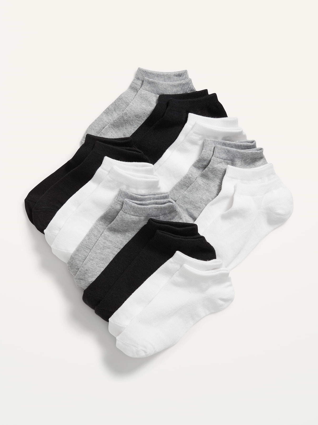 Image number 1 showing, Gender-Neutral Ankle Socks 10-Pack for Kids