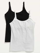 Image number 1 showing, Maternity First Layer Nursing Cami 2-Pack