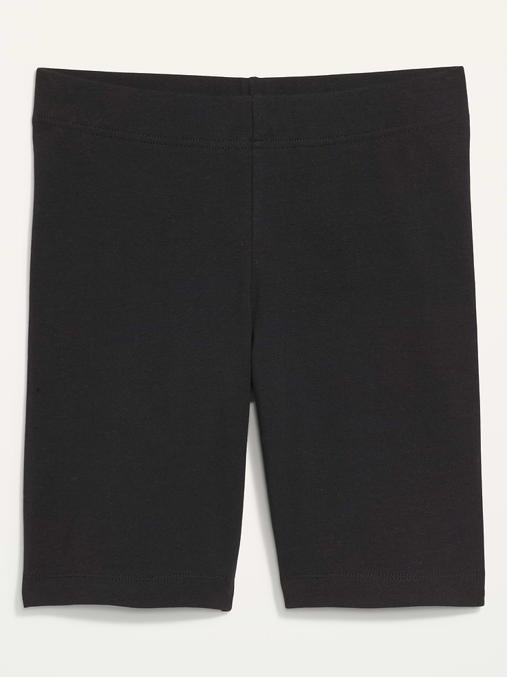 Image number 4 showing, High-Waisted Jersey Biker Shorts -- 8-inch inseam
