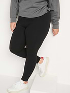 Image number 7 showing, High-Waisted Jersey Fashion Layering Leggings
