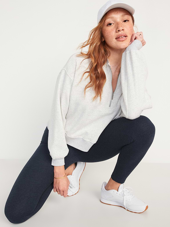 High-Waisted Jersey Fashion Layering Leggings