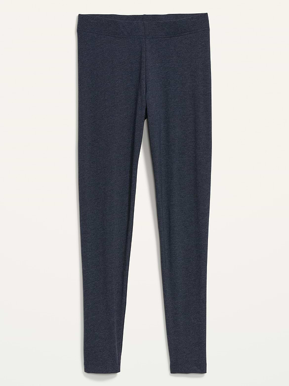 High-Waisted Jersey Fashion Layering Leggings