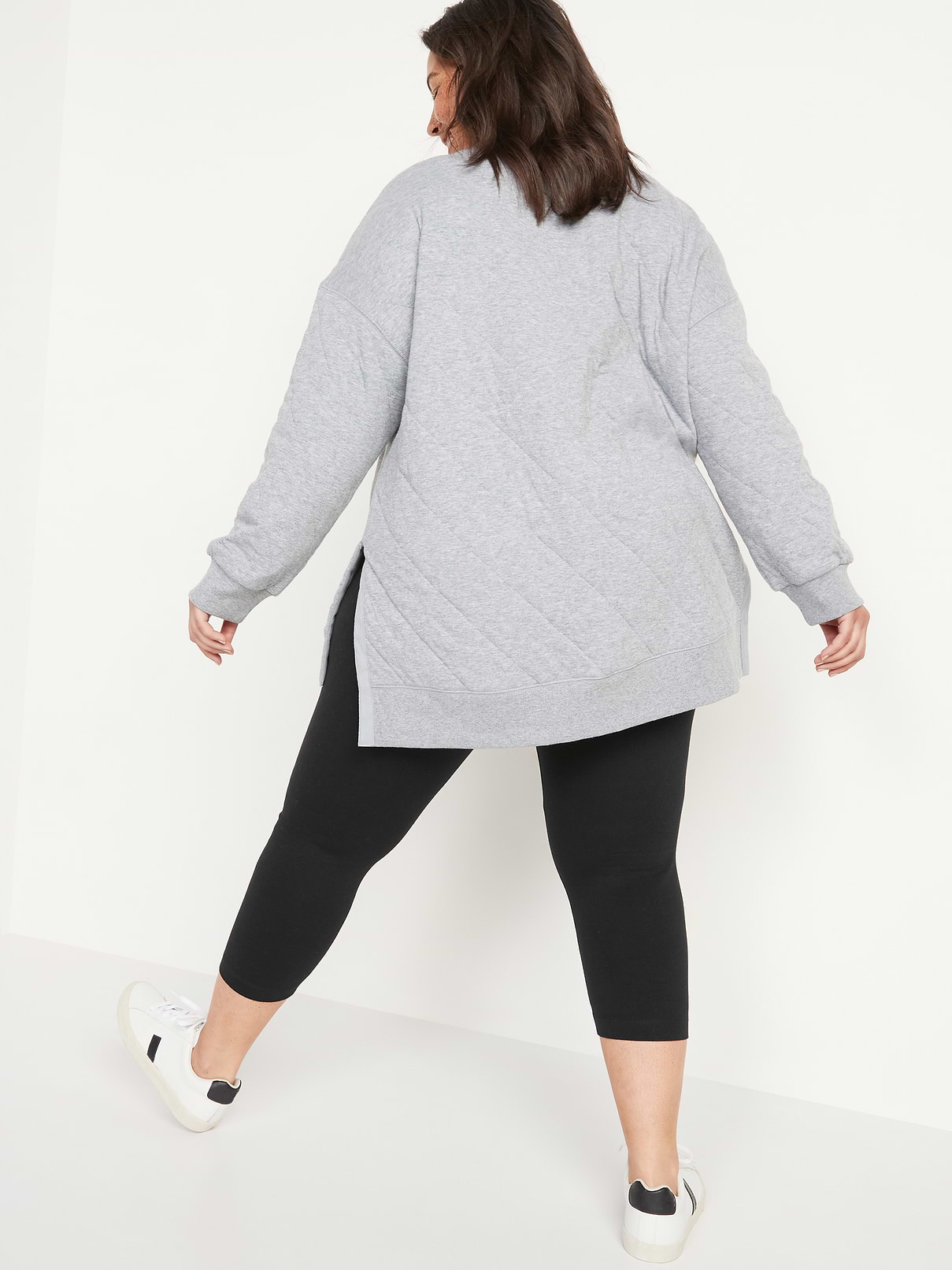 Image number 8 showing, High-Waisted Fashion Layering Cropped Legging