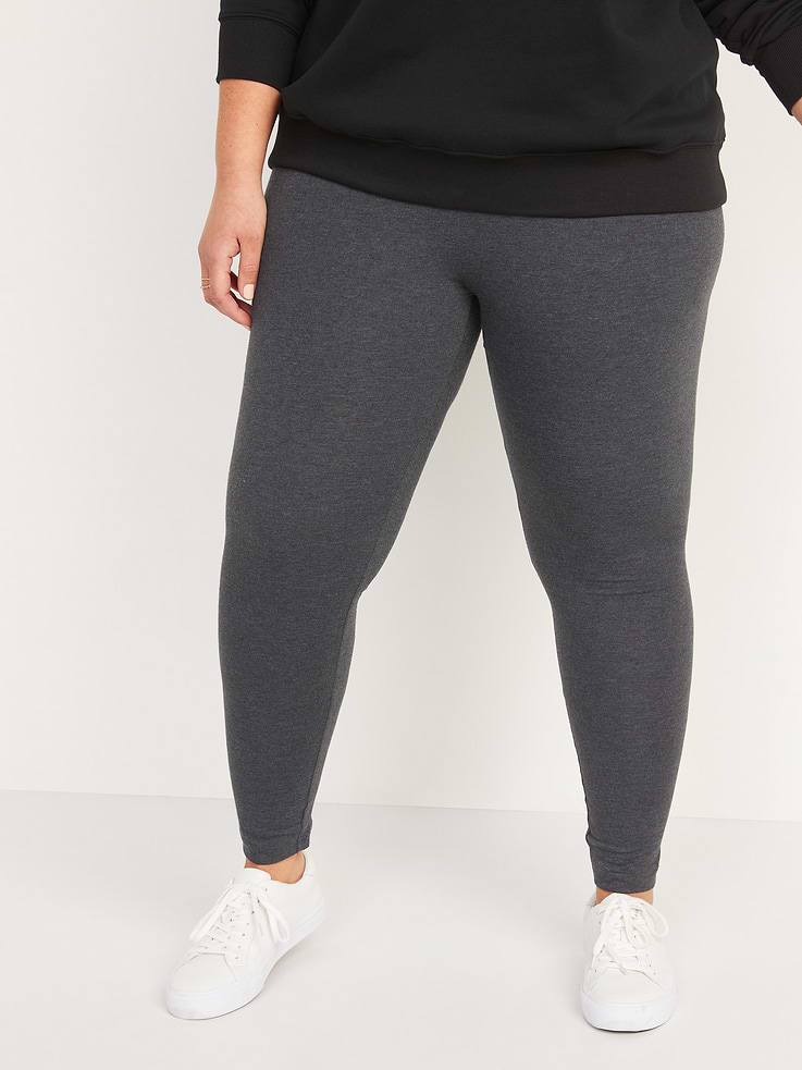 Image number 7 showing, High-Waisted Jersey Fashion Layering Leggings