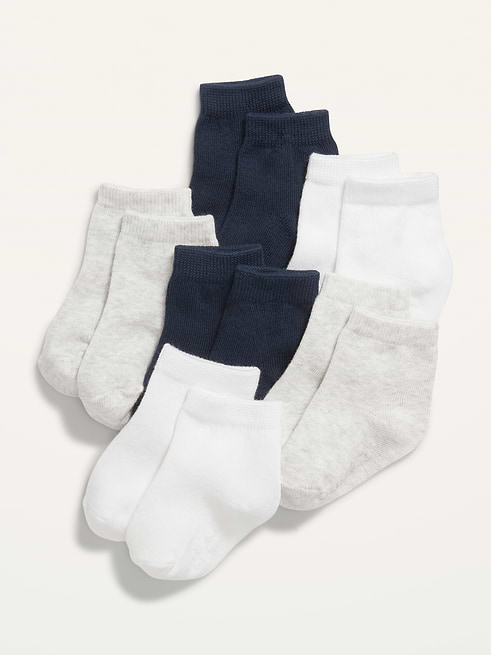 Unisex Unisex Crew Socks 6-Pack for Toddler & Baby on clearance at Old Navy — 40% off