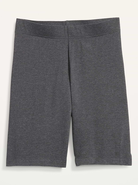 High-Waisted Biker Shorts -- 8-inch inseam