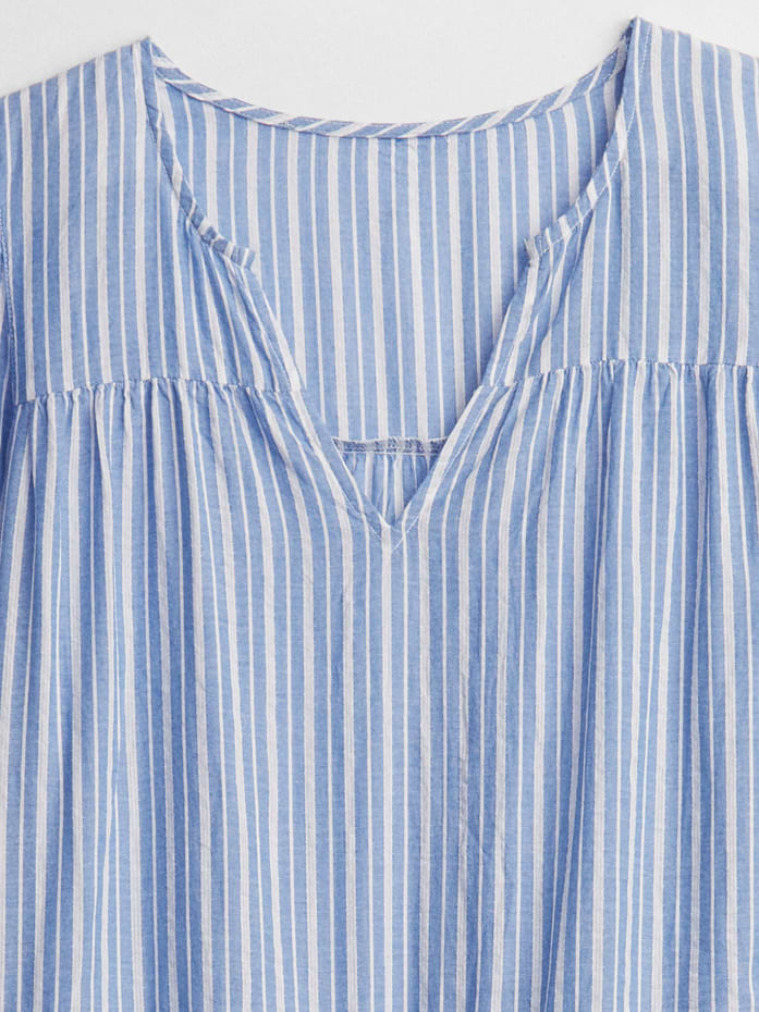 Image 4 of 6, V-Neck Tiered Midi Dress