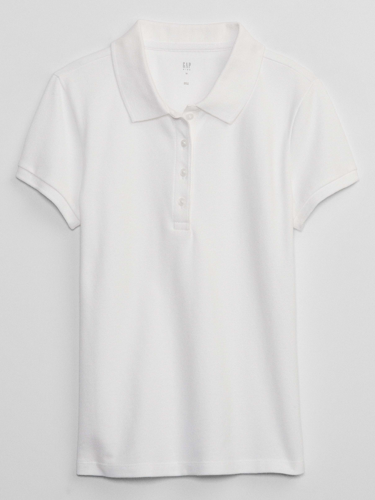Image number 1 showing, Kids Uniform Stretch Pique Polo Shirt