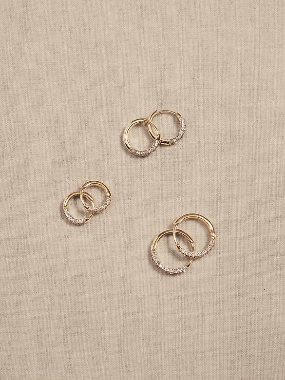 Huggie Earrings Multipack