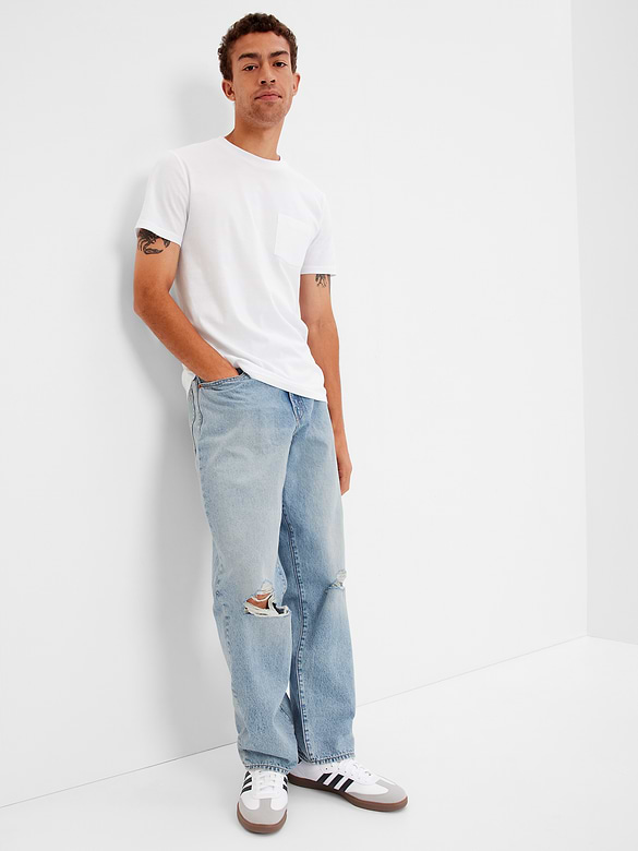Baggy Jeans with Washwell