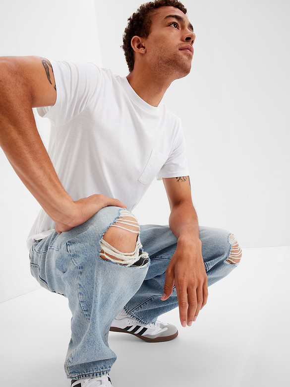Baggy Jeans with Washwell